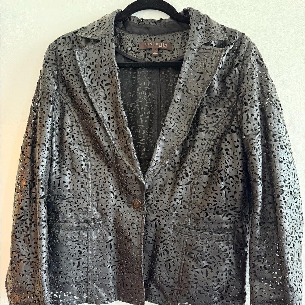 Anne Klein Black Women's Jacket
